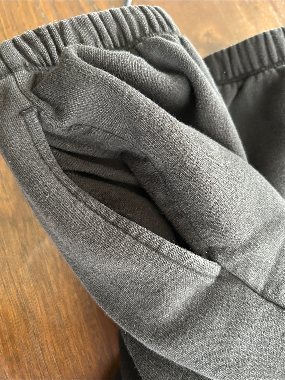 PINK Victoria's Secret Black Drawstring Sweatpants - Picture 3 of 5